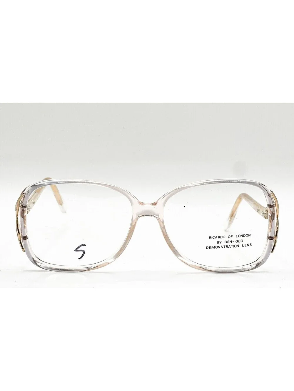 Ben-Glo Ricardo Of London Gray Authentic Eyeglasses 56-16-145